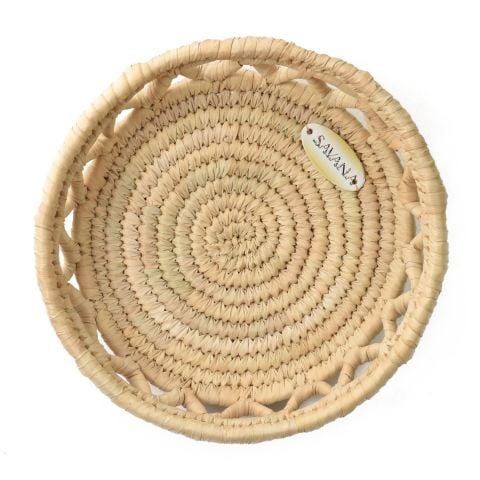 Salvia Hasır Duvar Tabağı Küçük Boy_ 20 cm