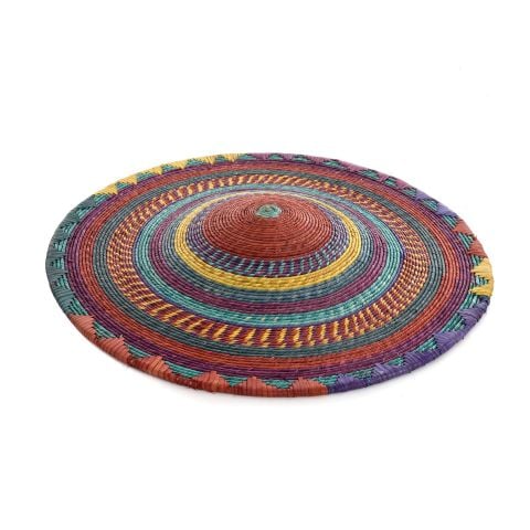 Nemesıa Hasır Duvar Tabağı_ 70 cm
