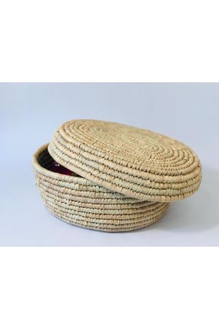VİSCUM HASIR KUTU,BANYO DÜZENLEYİCİ (40X30X20 CM)