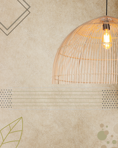 BALON RATTAN AVİZE