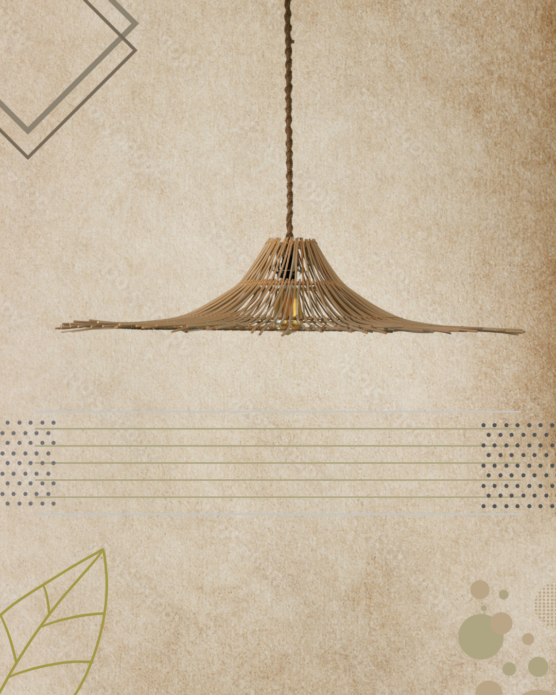 GAMP RATTAN ÇAP 50