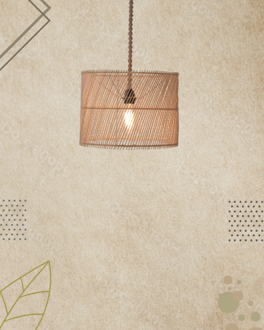 SİLİNDİR RATTAN AVİZE